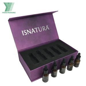 Boîte d'emballage personnalisée de luxe magnétique pour huiles essentielles et peptides, avec insert en mousse, en carton rigide, pour flacons de parfum de 10 ml et 30 ml - Product Image 3