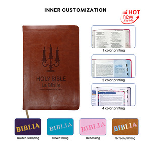 <span class=keywords><strong>Biblia</strong></span> Personalizada Reina Valera Jerusalén, Edición 1960, Impresión en Español, con Cubiertas Suaves <span class=keywords><strong>de</strong></span> PU - Product Image 5