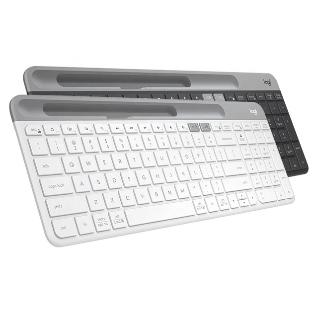 For K580 New Wireless Dual-mode USB Membrane Ergonomic Ultra-thin Lightweight Plug Play Numeric Keypad Full Size Laptop Keyboard