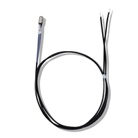 Thermostat NTC 10K, thermistance plate, détection de chaleur, surveillance de la température du moteur, capteur compact et efficace avec boîtier en acier inoxydable