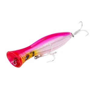 NOEBY popper bait topwater popper fishing lures with unpainted fishing lure blanks