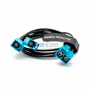 Cable de Extensión de Antena para Vehículo Fakra Z Hembra a Macho de 30 cm (12 Pulgadas) para Navegación GPS, Radio FM AM - Product Image 2