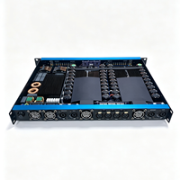 Amplificateur numérique professionnel KFKD 1U 4*2000W, système stéréo 4 canaux pour KTV, club, soirée, amplificateur de puissance audio de classe D