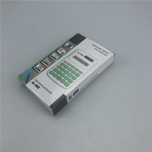 KC-888 Mini Pocket Calculator 8 Digit Battery Powered Plastic With Leather Case For Office School Use - Product Image 2