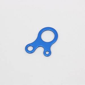 ตัวล็อคเชือกอลูมิเนียมอัลลอยด์แบบสามรู สีเขียว ใช้ได้กับเชือกเอนกประสงค์ ปรับได้ สำหรับยึดเต็นท์ - Product Image 5