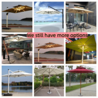 Parasol de Camping Multifuncional Resistente, Toldo Resistente al Viento con Base Ancha Cruzada para Acampar al Aire Libre, Sombra para Ocio en el Campo