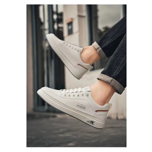 2026 Spring Men's Breathable <b>White</b> Thick Sole <b>Casual</b> Board Sneakers-Fashion Trendy Versatile <b>Shoes</b> - Product Image 6