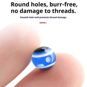 ชุดลูกปัดบล็อกกิ้งฟิชอายคุณภาพสูงขนาด 4/5/6/8/10/12 มม. ชุดเหยื่อตกปลาแซลมอนและปลาเทราท์ที่สมจริง สำหรับตก<span class=keywords><strong>ปลา</strong></span>คาร์พ <span class=keywords><strong>ปลา</strong></span>ดุก ในน้ำจืดและแม่น้ำ - Product Image 3