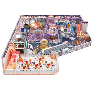 HAPPY BABY Centre de divertissement familial de 300 m², hauteur 3,2 m, thème macaron, thème château, aire de jeux pour enfants, centre commercial - Product Image 4