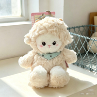 Gantungan Kunci Boneka Domba Lucu 20cm, Boneka Domba Lembut, Hiasan Tas, Gantungan Tali, Dekorasi Kunci Ransel & Meja