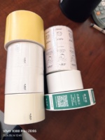 Etiqueta Autoadhesiva de Alta Calidad de Fábrica China, Rollo de Papel de Etiqueta Térmica para Productos