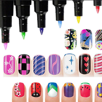 Privée — stylo de vernis à ongles, 16 couleurs, accessoires de manucure, dessin, ligne d'araignée, peinture 3d, nouveau,