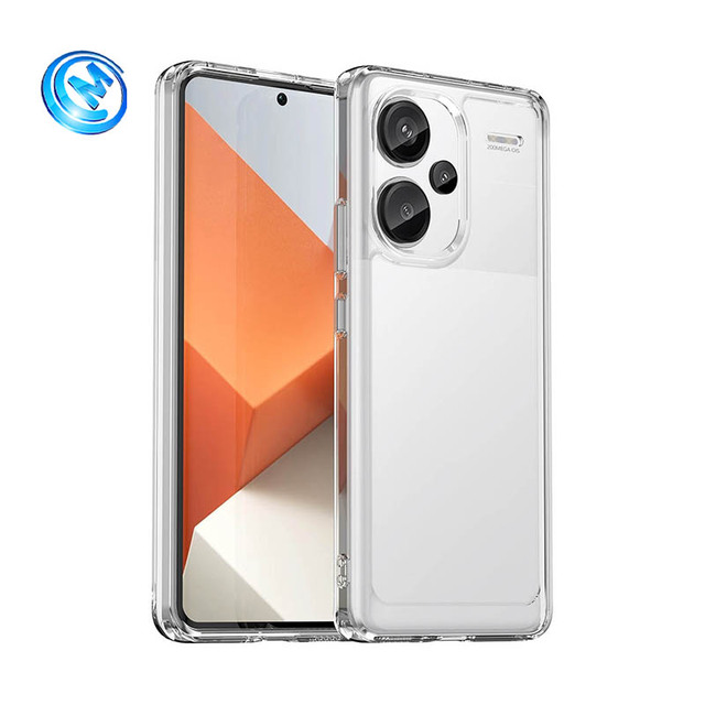 Clear Case for Redmi Note 13 Pro Plus 5G Case Shockproof Clear Hard PC TPU Bumper Protective Phone Cover for Redmi Note 13 Pro