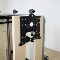 Lit de Pilates pliable en bois d'érable de qualité supérieure, machine de Pilates professionnelle pliable en bois