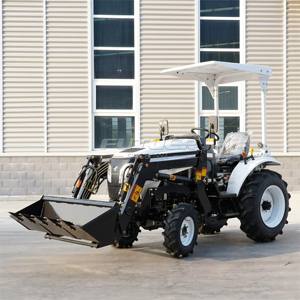 Tracteurs agricoles miniatures 4x4 pas chers de 15 à 35 CV, mini-tracteurs avec remorque à vendre - Product Image 4