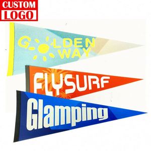 Custom Printed Decoration Interior Decoration Applique Felt Pennant - Product Image 1