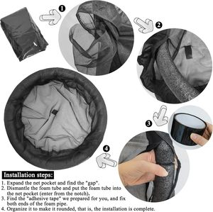 Barriera galleggiante per laghetto con protezione per pesci Koi, facile da mantenere - Product Image 4