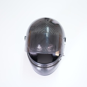Coque de <span class=keywords><strong>casque</strong></span> en fibre de carbone 3K légère de nouvelle génération finition mate brillante cadre d'affichage armure sergé uni carbone de qualité supérieure - Product Image 5