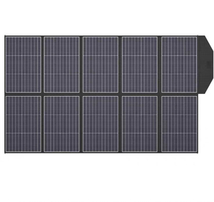 Foldable Portable Monocrystalline 120W Lightweight <b>Solar</b> for Outdoor Home Travel Picnic - Product Image 3