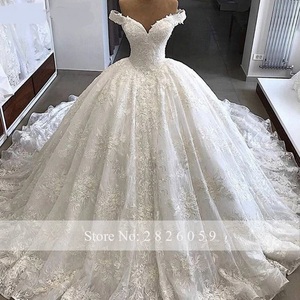 S532A 2025 <span class=keywords><strong>Robe</strong></span> <span class=keywords><strong>de</strong></span> <span class=keywords><strong>mariée</strong></span> en dentelle à manches longues, voile et <span class=keywords><strong>jupon</strong></span>, haute qualité, sur mesure, nouvelle mode, vente en gros - Product Image 3