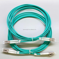 Câble à fibre optique duplex intérieur MM, 2 cœurs OM3, 3 mètres, LC vers LC, pour connexion de fibres optiques – Approvisionnement direct usine