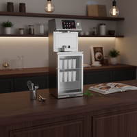 Shineho Nouvelle Machine à Thé aux Perles Boba Entièrement Automatique, Équipement Commercial pour la Préparation de Thé au Lait