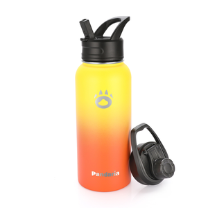 Haute qualité 32oz 304 acier inoxydable vide sport bouteille d'eau moderne classique prêt Stock pour le dos école enfants Camping voyage - Product Image 1
