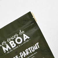 Sacs d'emballage alimentaire en Mylar à fermeture éclair, anti-odeur, personnalisés avec impression numérique colorée, logo personnalisé pour les croustilles de pommes de terre