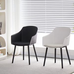 <span class=keywords><strong>Chaise</strong></span> de salle à manger en plastique épaissi de style nordique moderne simple <span class=keywords><strong>chaise</strong></span> de dossier à usage domestique et petit tabouret pour magasins de thé au lait magasins de gâteaux - Product Image 3