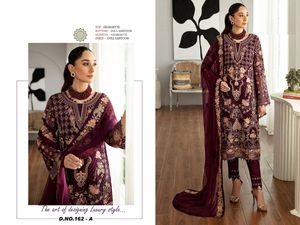 Ensemble Kurti Palazzo en Georgette Lourde de Haute Qualité avec Broderie Complète et Georgette Lourde, Vente en Gros, Tenue de Créateur - Product Image 2