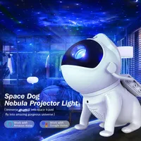 โคมไฟนักบินอวกาศสำหรับสุนัข,2022 Amazon ฮอต Space Astro Dog โคมไฟนักบินอวกาศเนบิวลาโอเชี่ยนเวฟ Led ดวงดาวบนท้องฟ้าดวงดาวยามค่ำคืนไฟโปรเจคเตอร์กาแลคซี
