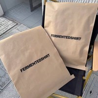 Sacs en papier kraft personnalisés en gros, sacs logistiques et de messagerie, sacs d'emballage auto-adhésifs, sacs d'emballage pour vêtements