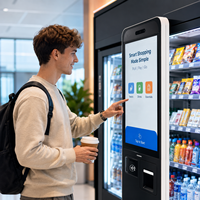 Plateforme logicielle de développement de kiosques en libre-service pour la commande, le paiement, l'interaction et le contrôle à distance des appareils dans le commerce de détail