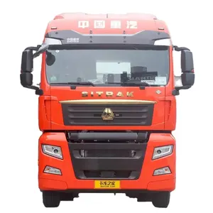 Sitrak G 7S Zware Vrachtwagen 610 Hp 6X4 Gebruikte Vrachtwagen Kop Amt Tractor Vrachtwagens Voor Een Zacht Prijsje