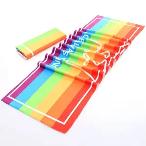 High quality custom beach towel bath towel 100% cotton microfiber towel for sport gym