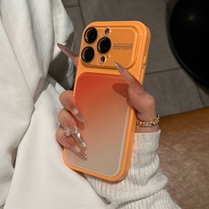 Nuova <span class=keywords><strong>Cover</strong></span> Protettiva per Fotocamera in Vetro con <span class=keywords><strong>Design</strong></span> Gradiente, Bumper in TPU PC Lucido per <span class=keywords><strong>iPhone</strong></span> 17 16 15 14 13 12 <span class=keywords><strong>11</strong></span> - Product Image 5
