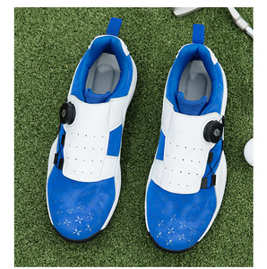 <span class=keywords><strong>Chaussures</strong></span> de <span class=keywords><strong>golf</strong></span> pour hommes, nouvelle collection été, à boucle rotative, semelle intermédiaire en caoutchouc, baskets décontractées pour l'entraînement en salle et sur gazon – Offre Spéciale - Product Image 2