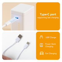 Tasse chauffante sans fil rechargeable avec contrôle numérique de la température, bouilloire électrique à batterie amovible pour les voyages et les soins de bébé