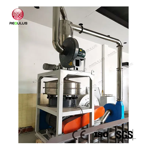 Hemat energi PE EVA <span class=keywords><strong>TPE</strong></span> TPU jenis cakram untuk Film/tas plastik Mill Pulverizer mesin penggiling - Product Image 3