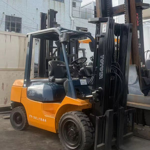 Montacargas Usado Toyota Heli TCM FD35 de 3/3.5/4/5/6/7/8/10/12/15/16/18/20 Toneladas con Mástil Tríplex, Fabricado en Japón - Product Image 1