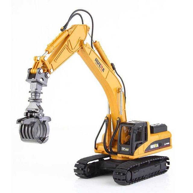 1:50 Professional Die-cast Metal Excavator Toy Model Toy HN868201