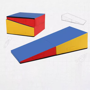 <span class=keywords><strong>Tapis</strong></span> de <span class=keywords><strong>gymnastique</strong></span> pliable incliné pour l'entraînement, <span class=keywords><strong>tapis</strong></span> de <span class=keywords><strong>gymnastique</strong></span> pour le tumbling, <span class=keywords><strong>tapis</strong></span> de <span class=keywords><strong>gymnastique</strong></span> pour les sports - Product Image 6