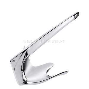 Ancre Bruce en acier inoxydable 316, ancre de bateau à forte capacité de maintien pour yacht et accessoires de quincaillerie marine, ancre de bateau de pêche - Product Image 3