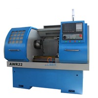 Machine de découpe et de réparation de jante de voiture en alliage de diamant aw2022, tour CNC