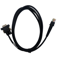Cable RS232 de 5V RJ45 a DB9 para Escáner de Código de Barras Datalogic PD9530 D8300 PD8330 PD9500 PM9500 PBT9300, Longitud del Cable 2M