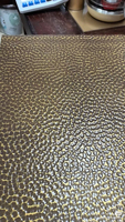 Plaque de Bronze martelée à la main rétro vieux épais Anti-oxydation sculpture fond mur plafond extérieur réfraction