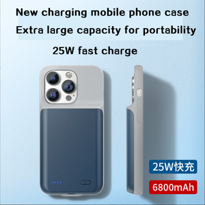 Étui de <span class=keywords><strong>batterie</strong></span> souple à grande capacité Promax pour <span class=keywords><strong>iPhone</strong></span> 16 15 14 avec clip dorsal portable et <span class=keywords><strong>batterie</strong></span> externe sans fil - Product Image 6