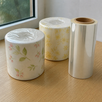 Film BOPP souple brillant de qualité alimentaire, rouleaux d'emballage à haute vitesse pour emballage de papier de soie, vente en gros