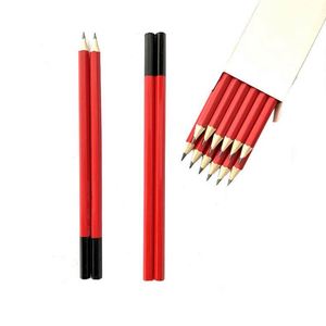 Lot de crayons en bois HB personnalisés avec logo, de qualité supérieure, fabriqués en Chine, avec mine colorée, pour promotion en gros - Product Image 4