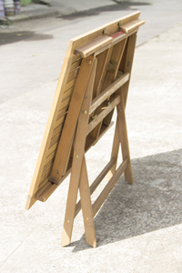 Rectangular <b>Folding</b> <b>Table</b> for Tebles Dining Sets Furniture Teak Outdoor <b>Garden</b> and Patio Wooden Minimalist - Product Image 3
